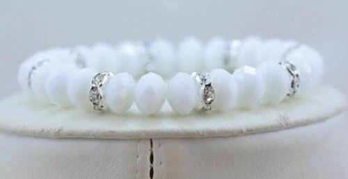 Bracciali di lusso con gemme elastici