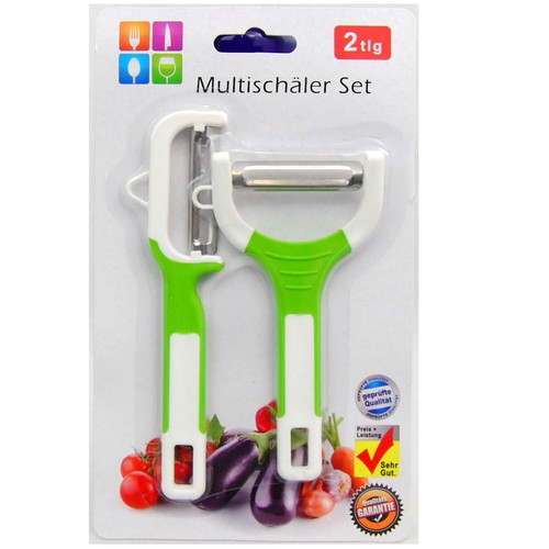 Rainspire 3-teiliges Schäler-Set – Drehbare Doppelklinge, Kartoffelaugenentferner, Spülmaschinenfest