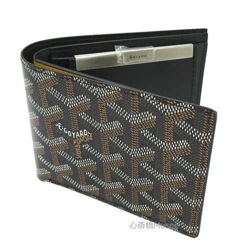 Goyard Wallet Bifold Saint Florentine Black