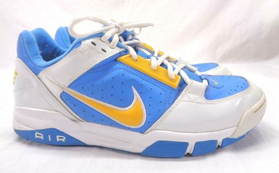 baby blue and yellow shoes