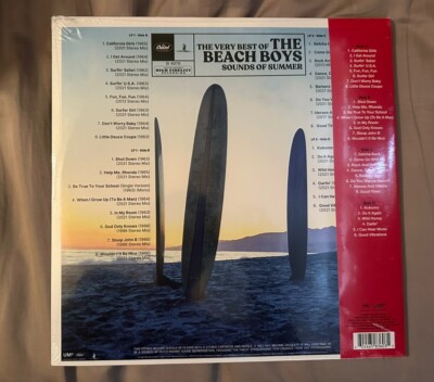 The Beach Boys Sounds Of Summer 2LP Sea Blue Colored 2LP Vinyl