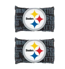 NFL PITTSBURGH STEELERS PILLOWCASE 2PC SET