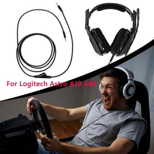 Gaming Headset Audio Cable with Mute Button 2m for Astro A10 A40 - Bild 2 von 5