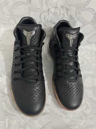 KOBE IX MID EXT QS PREMIUM 11.5 704286 001 GOMMA MARRONE CHIARO NERO SERPENTE MAMBA ELITE HIGH - Foto 6 di 24