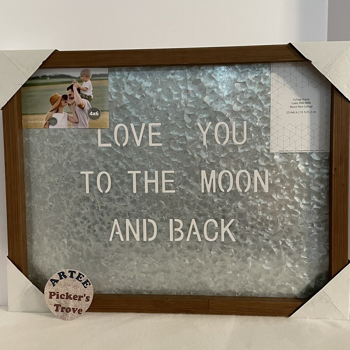 Love You To The Moon And Back Magnetic Collage Frame | eBay