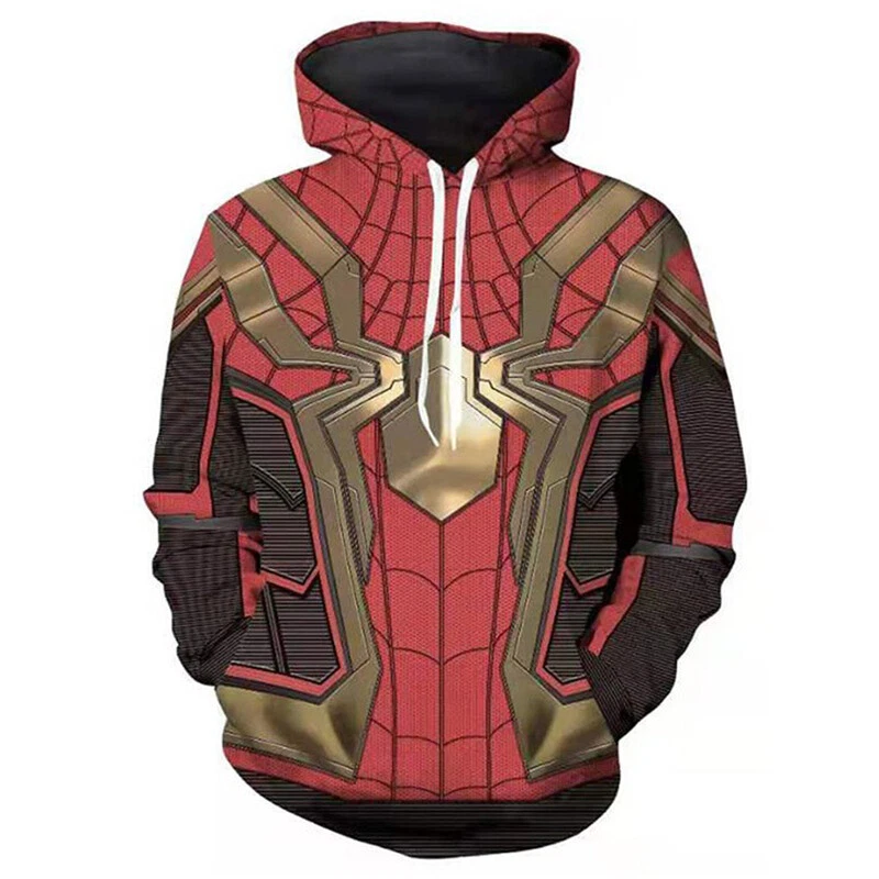 Spider-Man No Way Home Hoodie Pullover Jumper 3D Printed Spiderman
