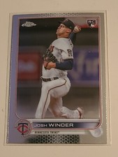 2022 Topps Chrome Update Josh Winder Twins #USC137