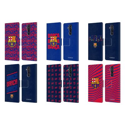 OFFICIAL FC BARCELONA GRAPHICS LEATHER BOOK WALLET CASE COVER FOR NOKIA PHONES