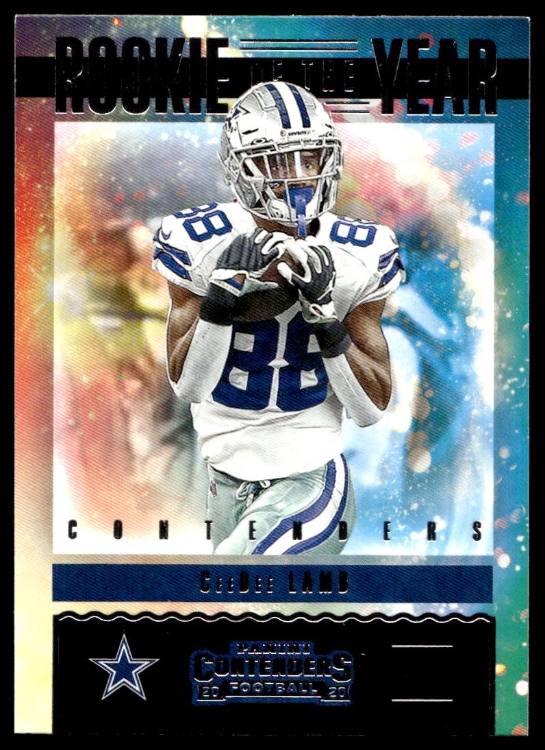 2020 Panini Contenders ROY CeeDee Lamb Rookie A28 #CDL