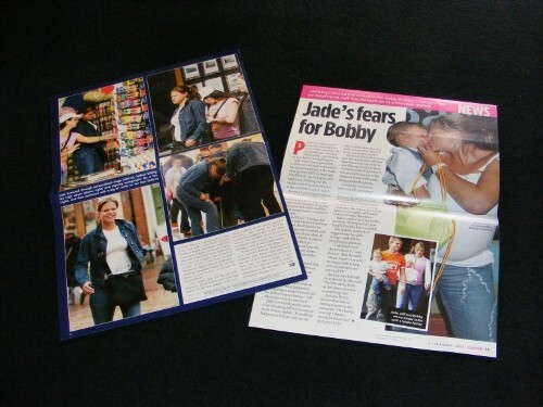 JADE GOODY magazine clippings - Picture 5 of 24