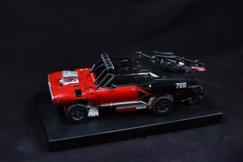 MetaGate G-05 Red Fantasy Shatter Movie Triple Changer Warrior G05 Action Figure - Picture 8 of 9