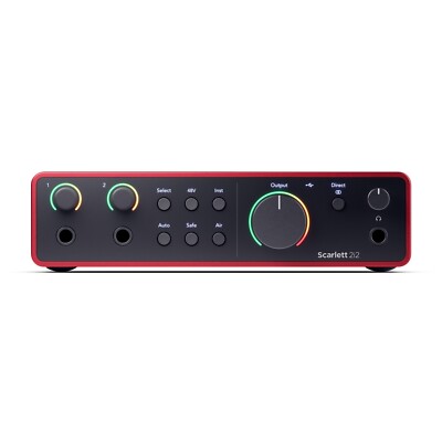 Focusrite SCARLETT 2I2 4TH GEN USB Audio Interface