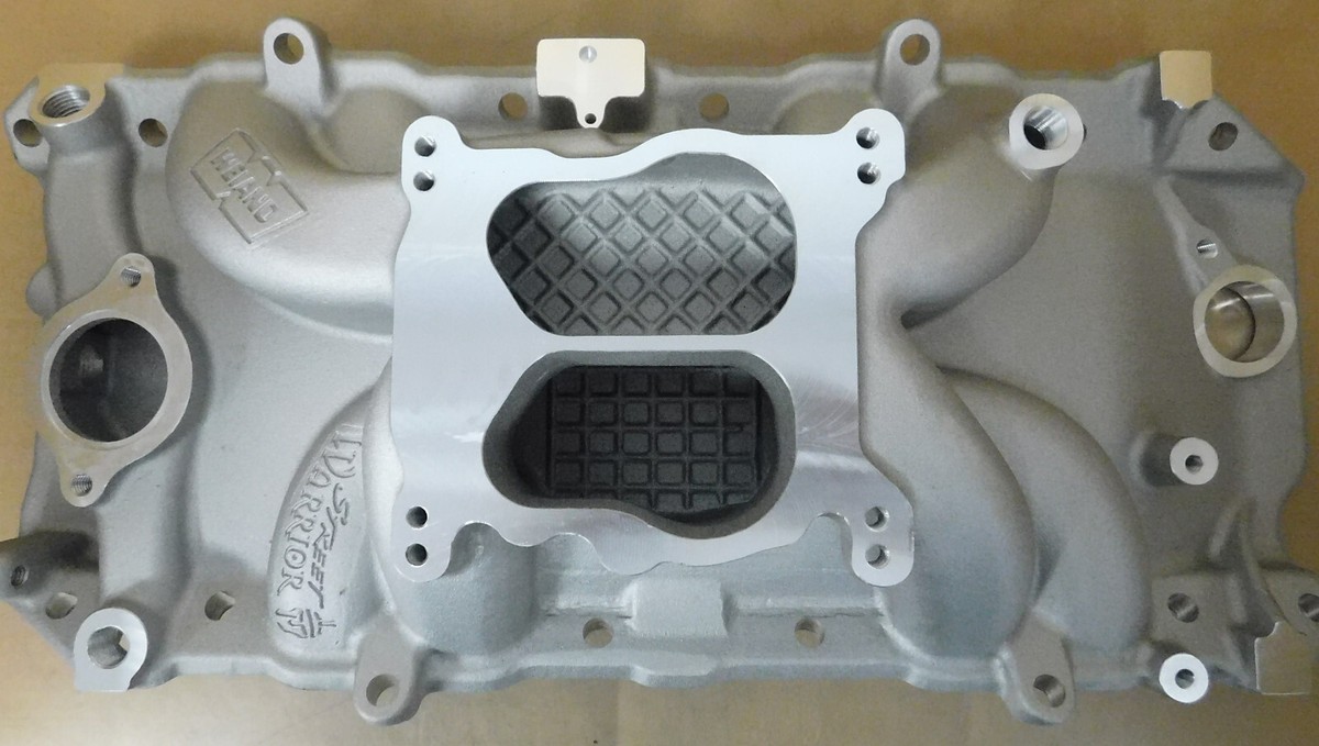 Weiand Intake Manifold BBC Street Warrior Oval Port 8123WND Weiand Intake Manifold BBC Street Warrior Oval Port 8123WND