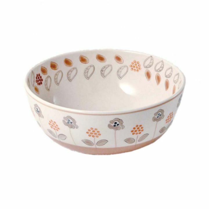 Cuenco/Ensaladera 18 Cm De Cerámica Wald, Serenamente, Decorado A Mano, Rebajas