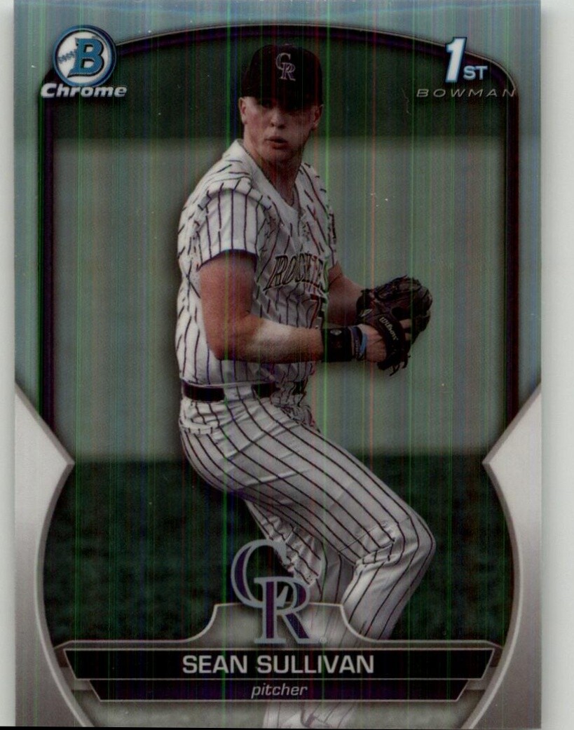 2023 Bowman Draft Sean Sullivan Chrome Refractor #BDC-88
