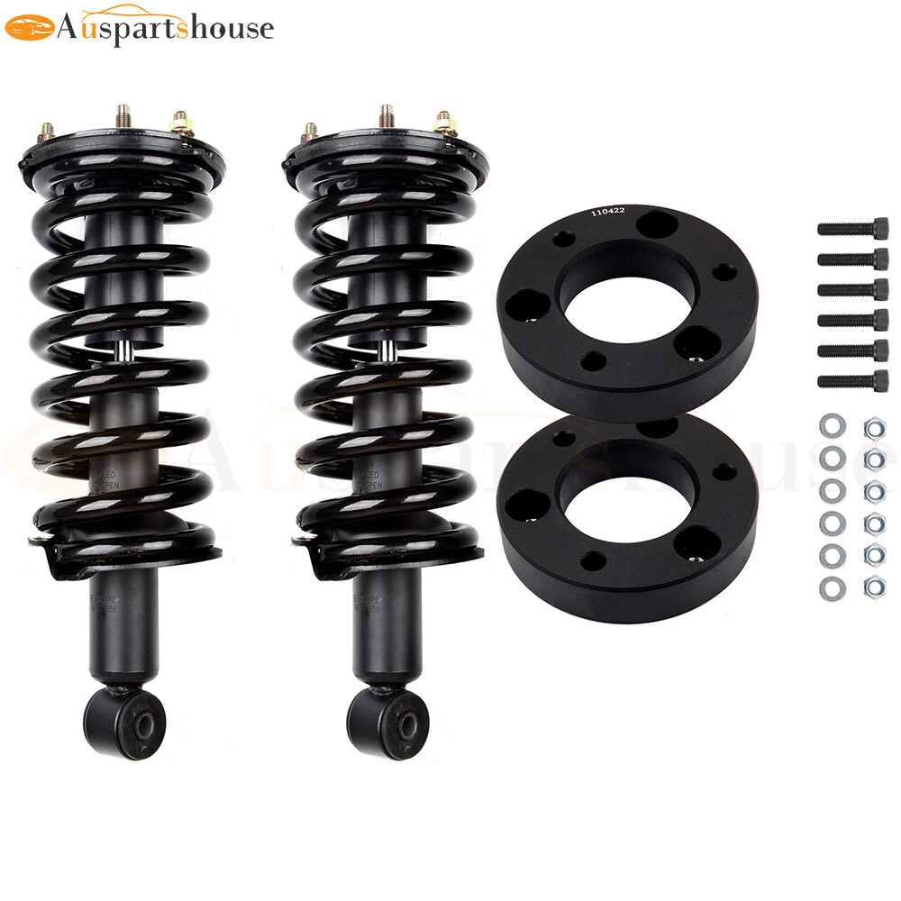 2-front-for-2004-2015-nissan-titan-leveling-lift-kit-complete-struts