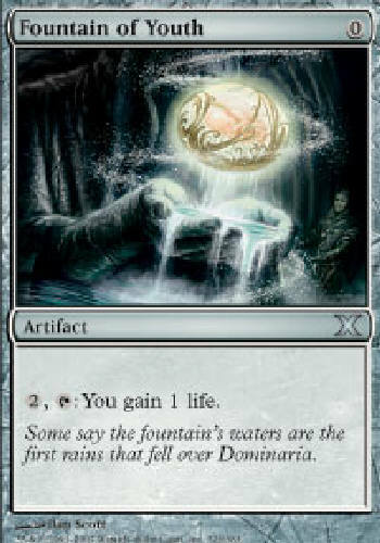 MTG(英)若返りの泉 / Fountain of Youth【5ED】 FOUNTAIN OF YOUTH 10th Edition MTG Magic the Gathering Cards