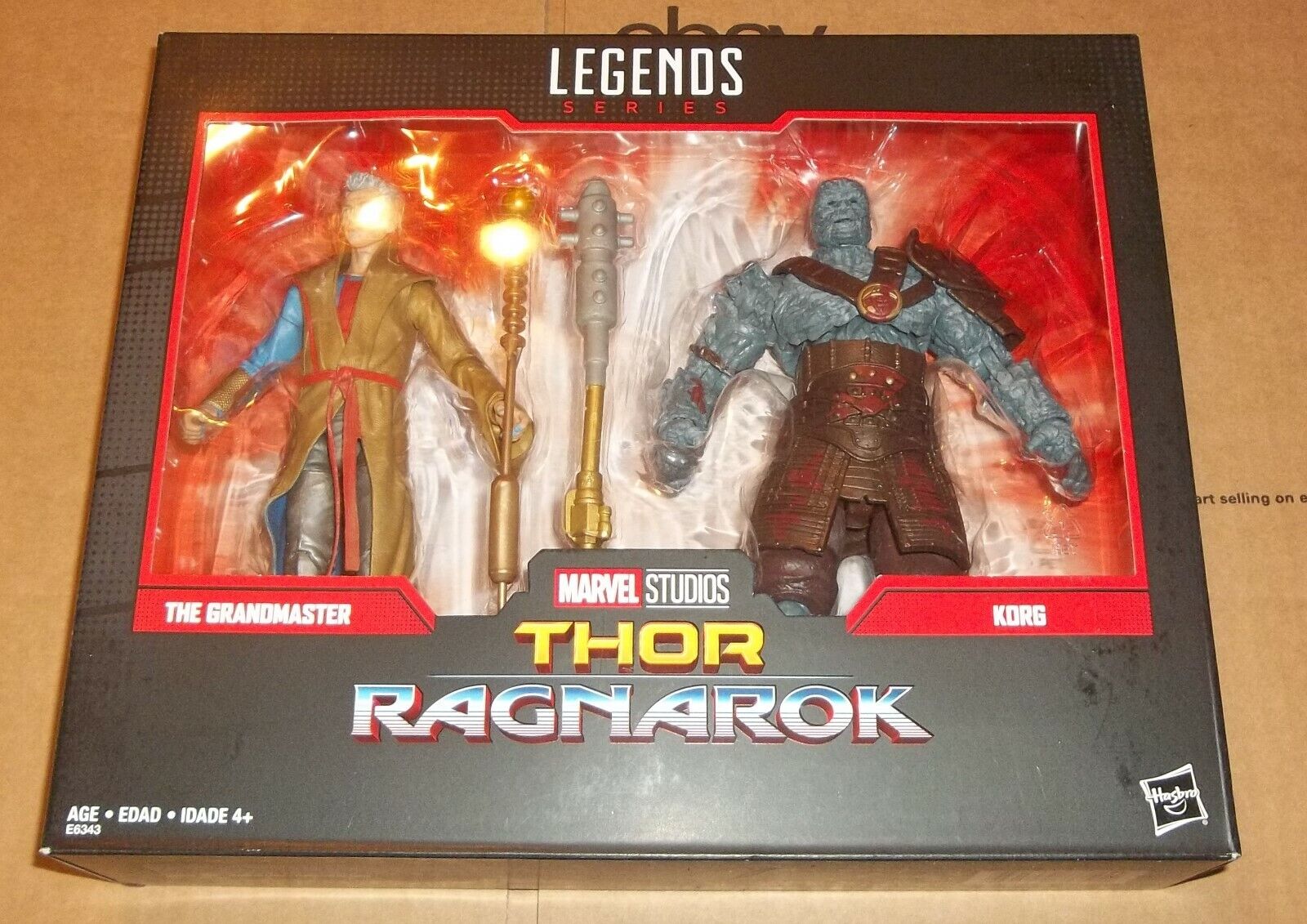 GRANDMASTER MARVEL LEGENDS ACTION FIGURE THOR RAGNAROK FROM 2-PACK HASBRO  2018 630509833511