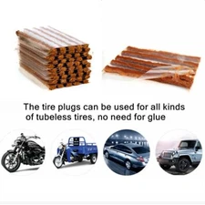 Tire Repair Kit Set of 60 Safety Sea Car Truck SUV Motorcycle Puncture Fix