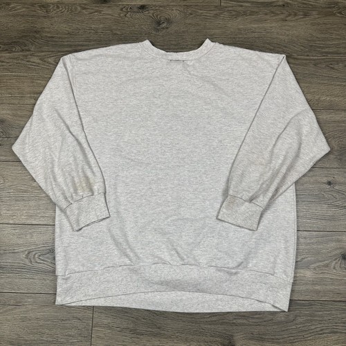 Vintage Mickey Mouse Sweatshirt Adult L Gray Crewneck Disney Mickey Unlimited - Picture 6 of 7