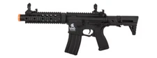 Lancer Tactical LT-15SBDL-G2 Gen 2 AEG Rifle w/ PDW Stock and Short Silencer (Bl