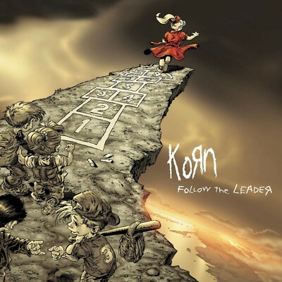 KORN Follow the Leader BANNER 3x3 Ft Fabric Poster Tapestry Flag