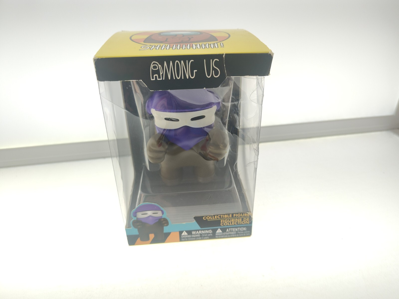 "Figura Toikido F16 de 5"" de compañero de tripulación marrón coleccionable Among Us"