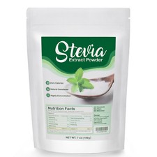 7oz Stevia Powder Premium Pure Nature Extract Sweetener 0 Cal Sugar Substitute