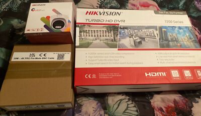 HIKVISION Turbo HD DVR 7200 Series 4 TB, With UKVISION Colour 24/7