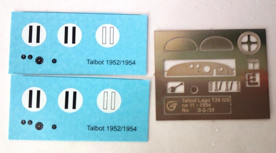 1-43 Talbot Lago T26 GS Le Mans 1954 #11 Resin kit GCAM - Immagine 2 di 4