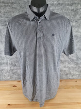 NEXT mens polo shirt size L slim fit short sleeve collar cotton