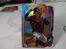 2015 Bowman Draft Chrome #41 - Lucas Herbert - Atlanta Braves 15-097
