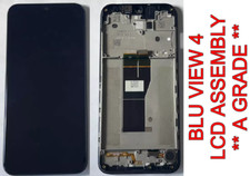 FOR BLU VIEW 4 B135DL LCD DISPLAY SCREEN TOUCH DIGITIZER  FRAME PART A GRADE 