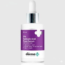 The Derma Co. 2 Salicylic Acid Face Serum for Active Acne, Blackheads Open Po