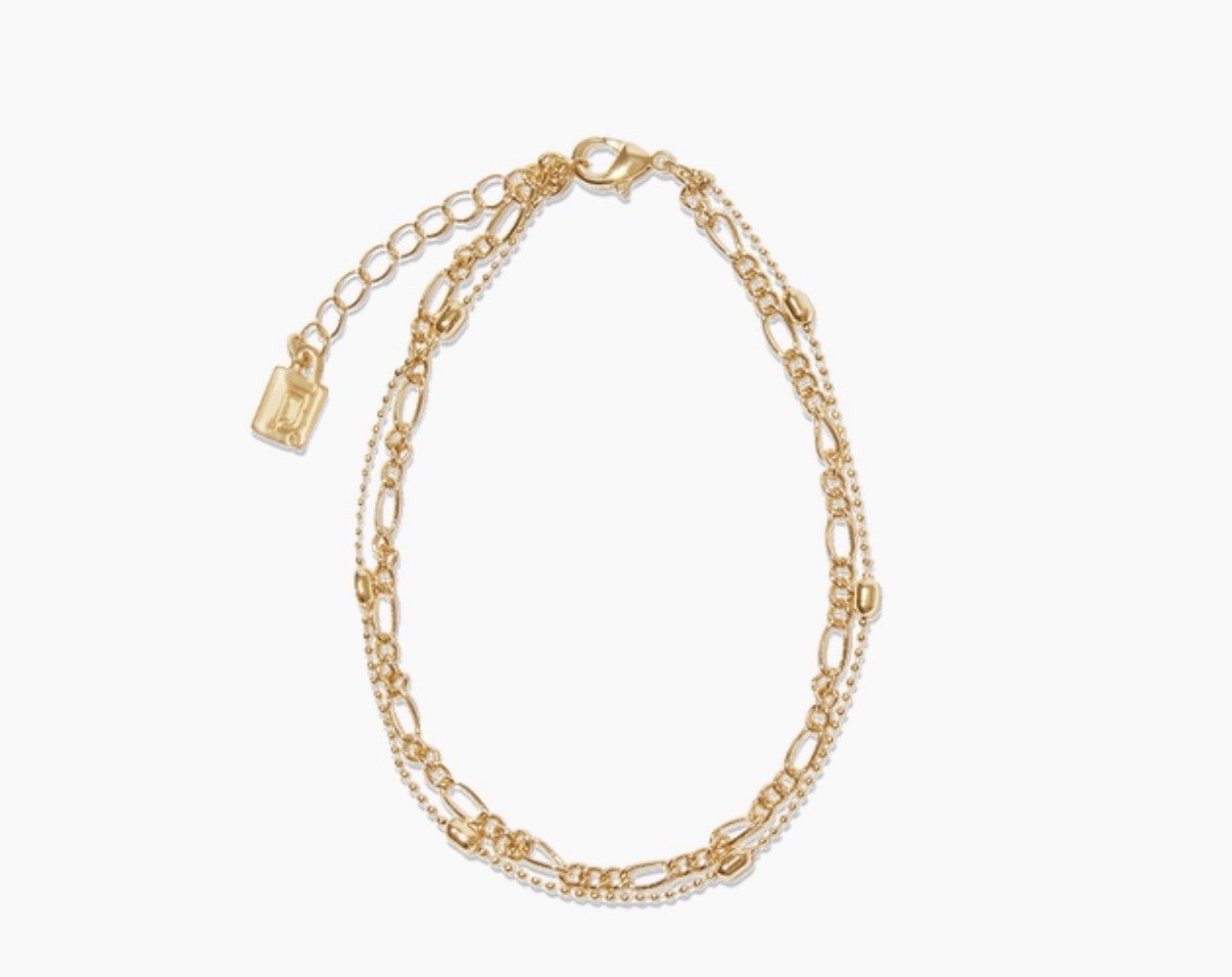 Dannijo Limited Edition Double Gold Anklet
