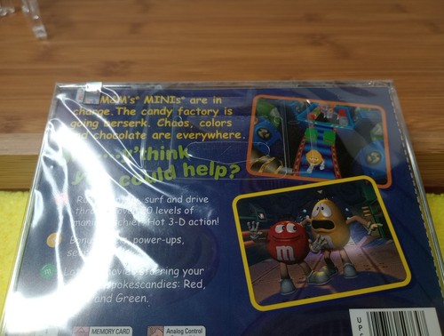 M&M's: Shell Shocked (Sony PlayStation 1, 2001) Sellado de fábrica. Etiqueta negra 💥 - Imagen 5 de 8