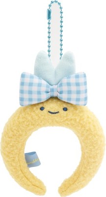 AB32102 Sumikko Gurashi Dreaming Tails Headband Keychain Ajifurai-no-shippo