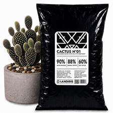 Cactus & Succulent Soil Gritty Mix Pumice Lava Biochar Mycorrhizal