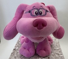 Blues Clues You 6 Pink Magenta Plush Dog Purple Glasses Nickelodeon 2022