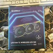 Lian Li UNI Fan TL LCD 120 Wireless - Triple Pack - 2.4 GHz Wireless Controller