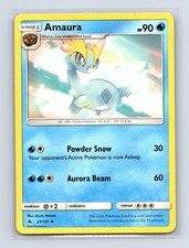 Amaura 27/131 Uncommon Forbidden Light Pokemon Lightly Played on eBay
