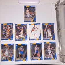2016-17 Panini NBA Hoops Warriors Team Set Lot Curry Durant Thompson Green NM-MT