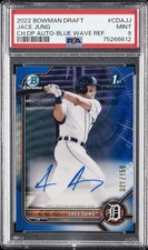 2022 BOWMAN DRAFT CHROME DP AUTOS #CDAJJ JACE JUNG 21/150 PSA 9 AUTO