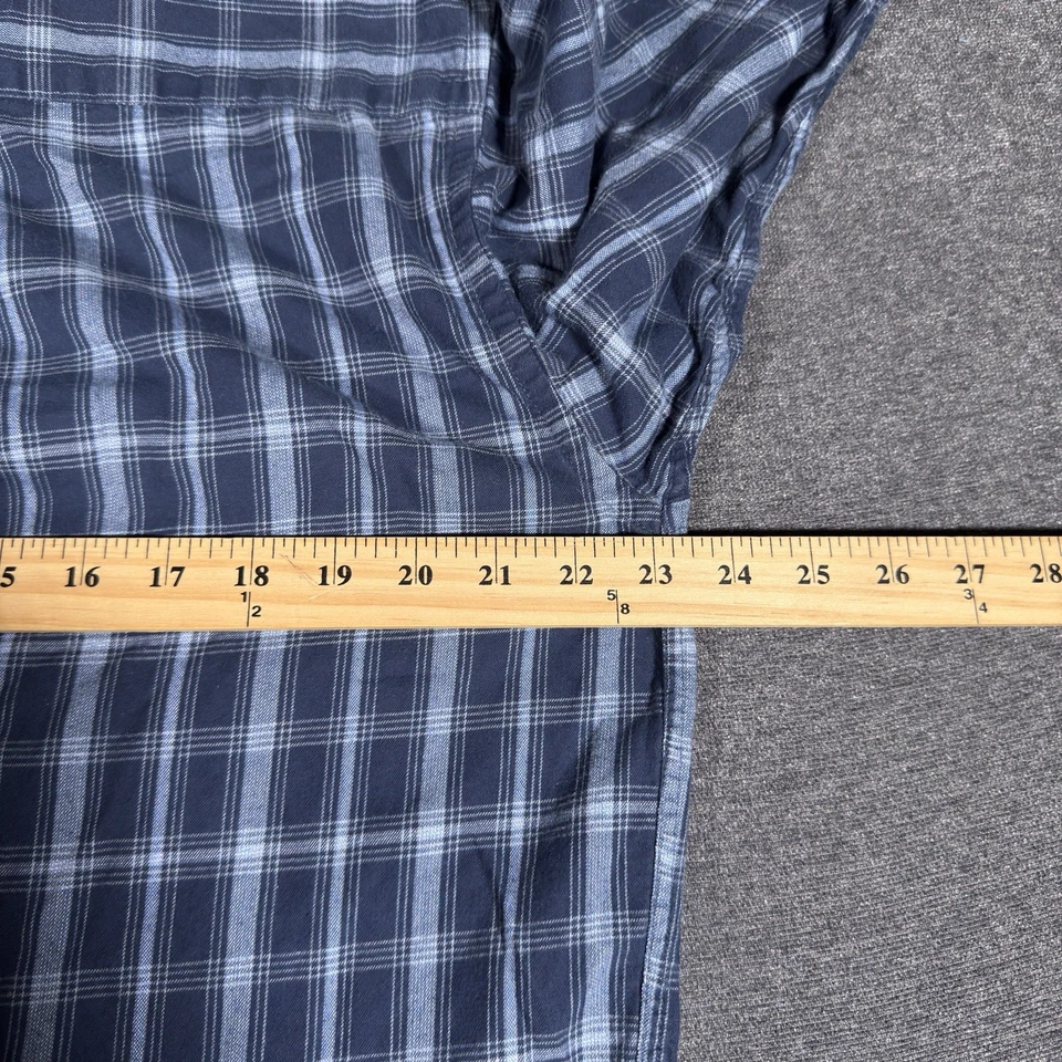 Рубашка Patagonia из органического хлопка фланели на пуговицах мужская размер M с длинным рукавом клетчатая - Изображение 4 из 4
