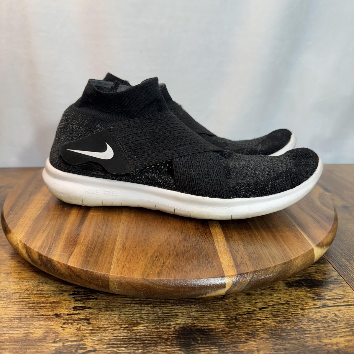 Rn Motion Flyknit 2017 Free Run 2017 All Black Running Shoes Free