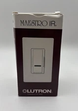 Lutron MIR-600-BL Maestro IR Dimmer Switch – Black – Open Box Unused – Complete
