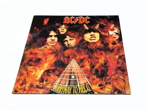 AC/DC Highway To Hell 1979 Aussie Australian 1st Press Record *Cover Only* VG