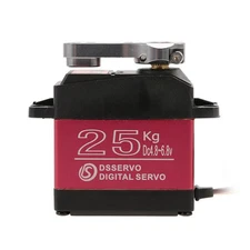 RC servo High Torque Metal Gear Standard Digital Servo 25KG/0.13S 6.8V for 1/...