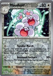 Maushold 158/191 Surging Sparks Reverse Holo