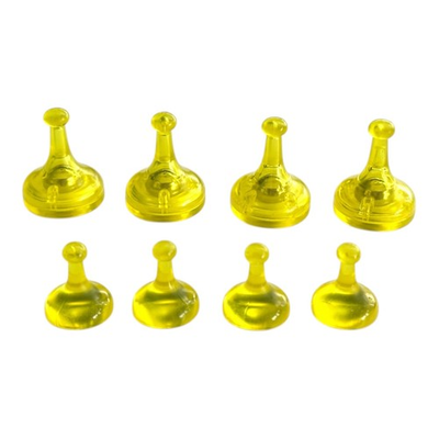 #ad Sorry Sliders Game Complete Set of 8 Yellow Pawns 4 Roller and 4 Scoring $2.57